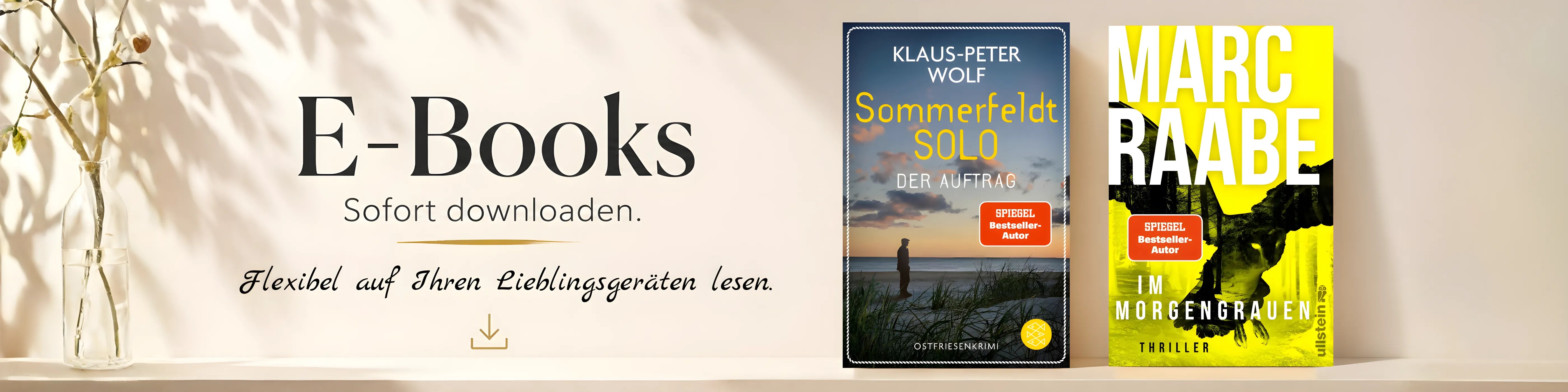 E-Books online kaufen und sofort downloaden