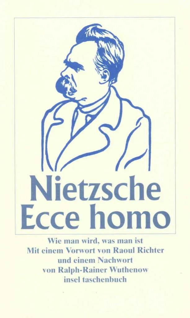 Buchcover von 'Ecce homo' - Taschenbuch von Friedrich Nietzsche