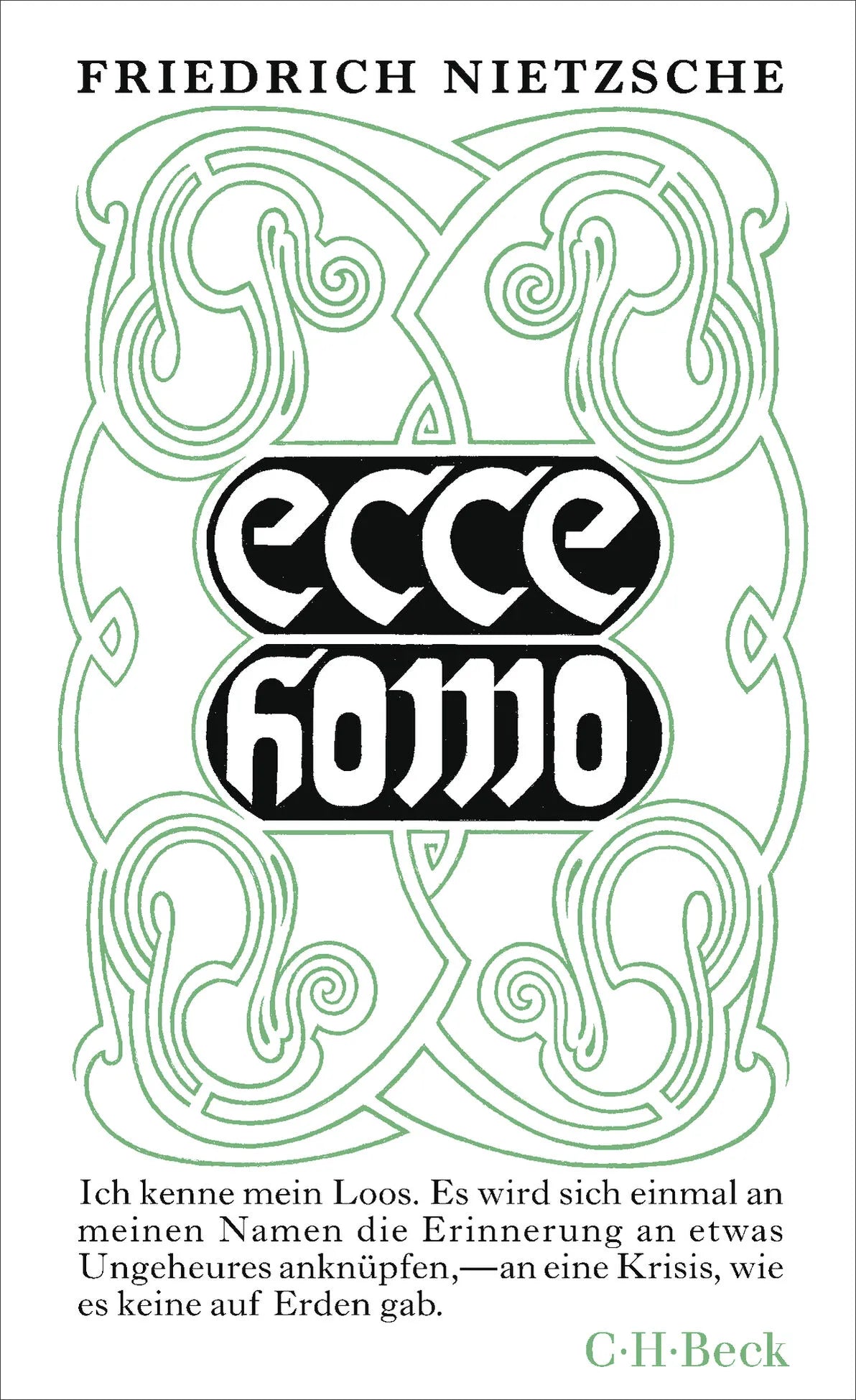 Cover: Ecce homo (Taschenbuch) von Friedrich Nietzsche