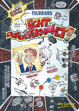 Buchcover von 'Echt durchgeknallt!' - Taschenbuch von Hans-Jürgen Feldhaus