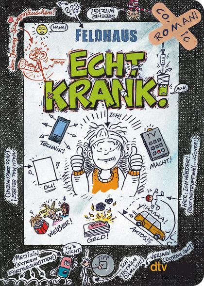 Buchcover von 'Echt krank!' - Taschenbuch von Hans-Jürgen Feldhaus