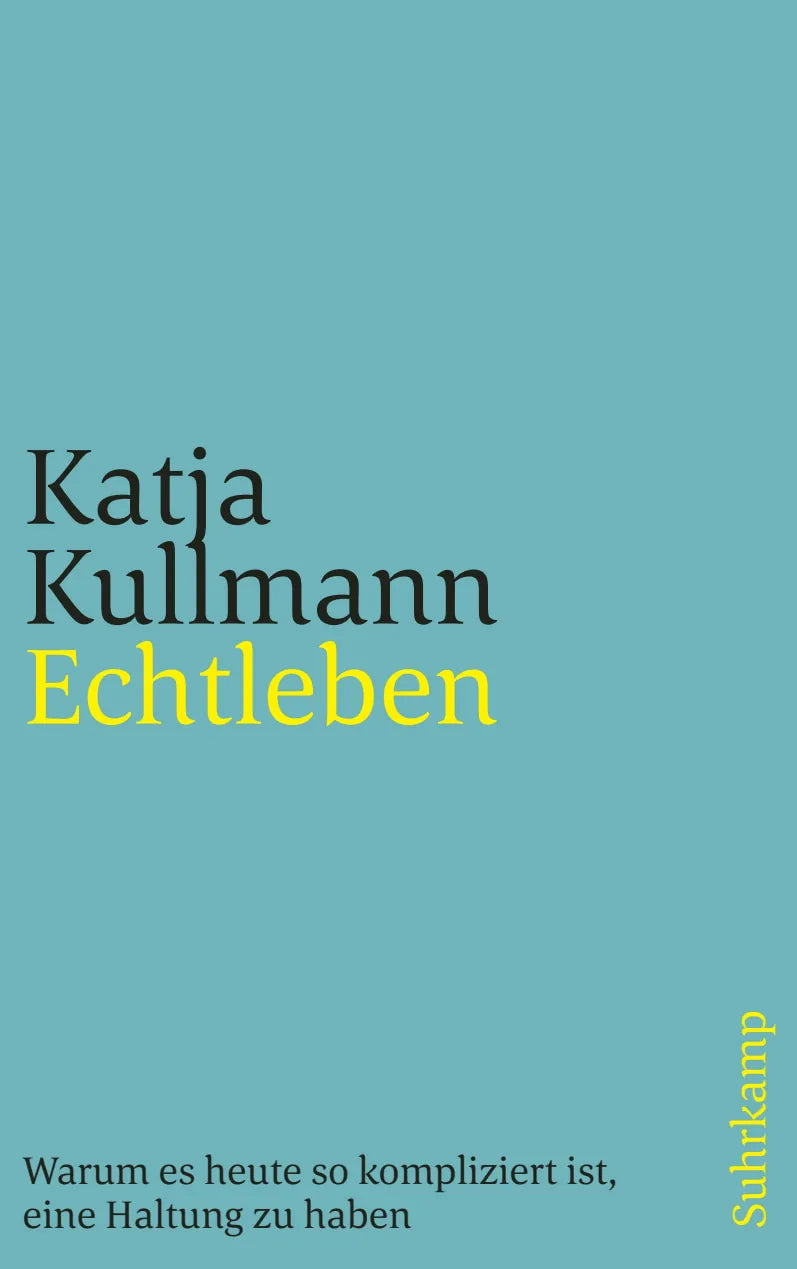 Buchcover von 'Echtleben' - Taschenbuch von Katja Kullmann