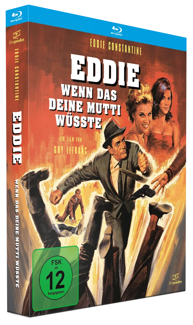 Produktansicht 1 von Eddie - wenn das deine Mutti wüsste! (Eddie Constantine / Jacques Roitfeld Produktion) – Blu-ray