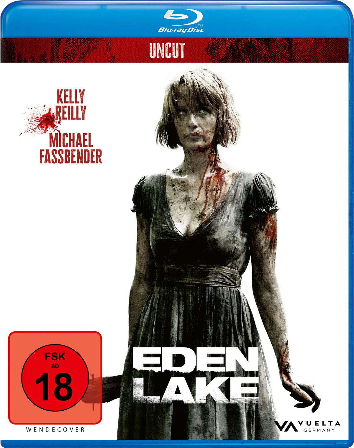 Blu-ray-Cover: Eden Lake - uncut. Regie: James Watkins