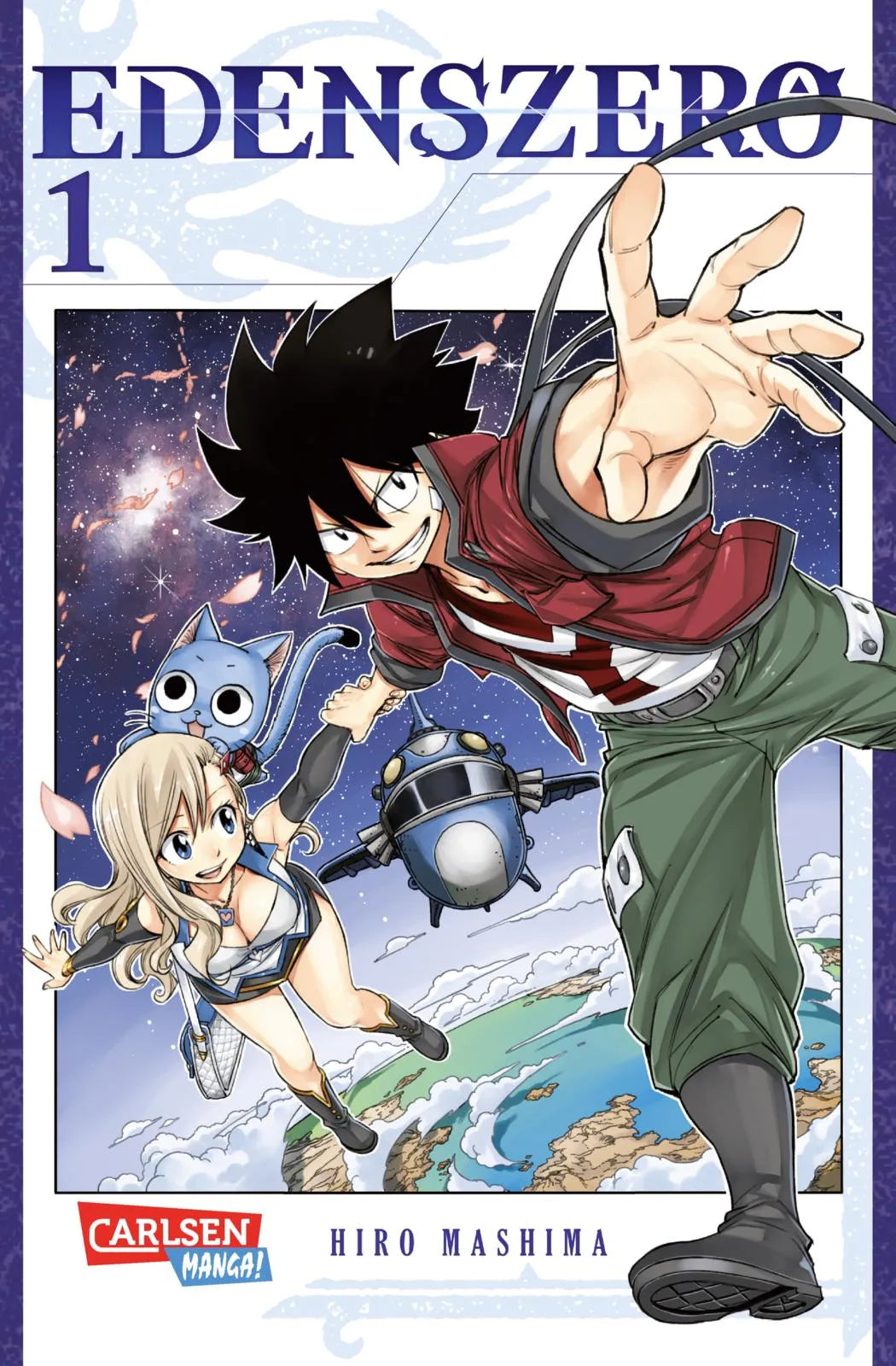 Buchcover von 'Edens Zero 1' - Taschenbuch von Hiro Mashima