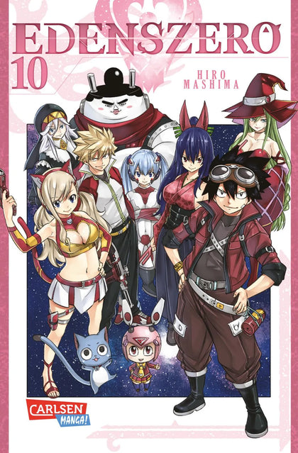 Buchcover von 'Edens Zero 10' - Taschenbuch von Hiro Mashima