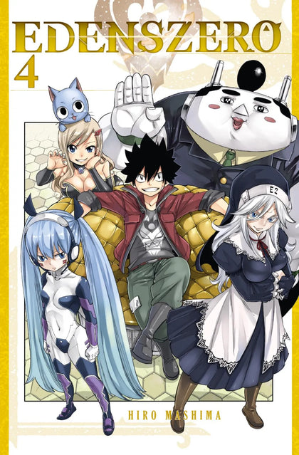 Buchcover von 'Edens Zero 4' - Taschenbuch von Hiro Mashima
