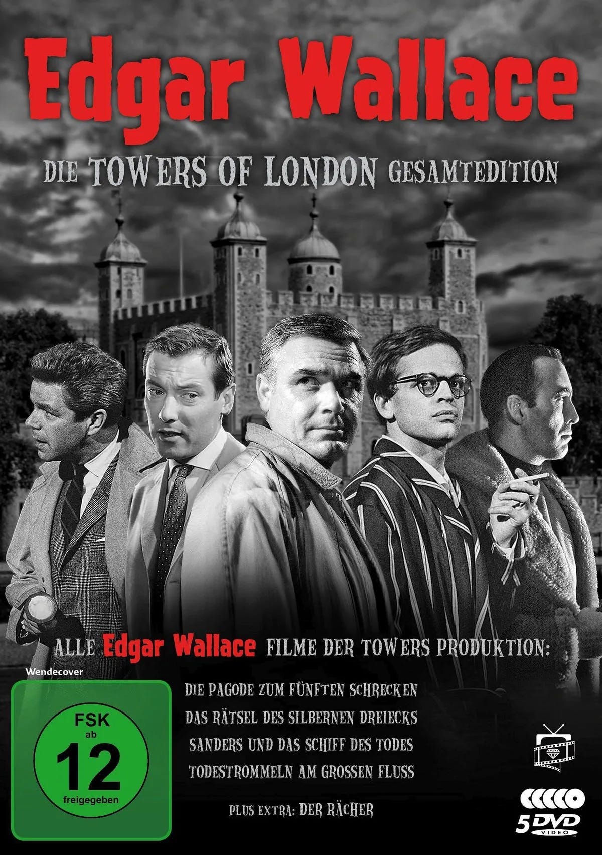 Edgar Wallace - Die Towers of London - Gesamtedi - DVD