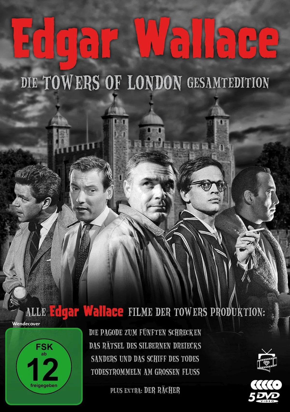 Edgar Wallace - Die Towers of London - Gesamtedi - DVD