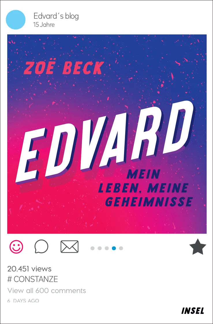 Buchcover von 'Edvard' - Taschenbuch von Zoë Beck