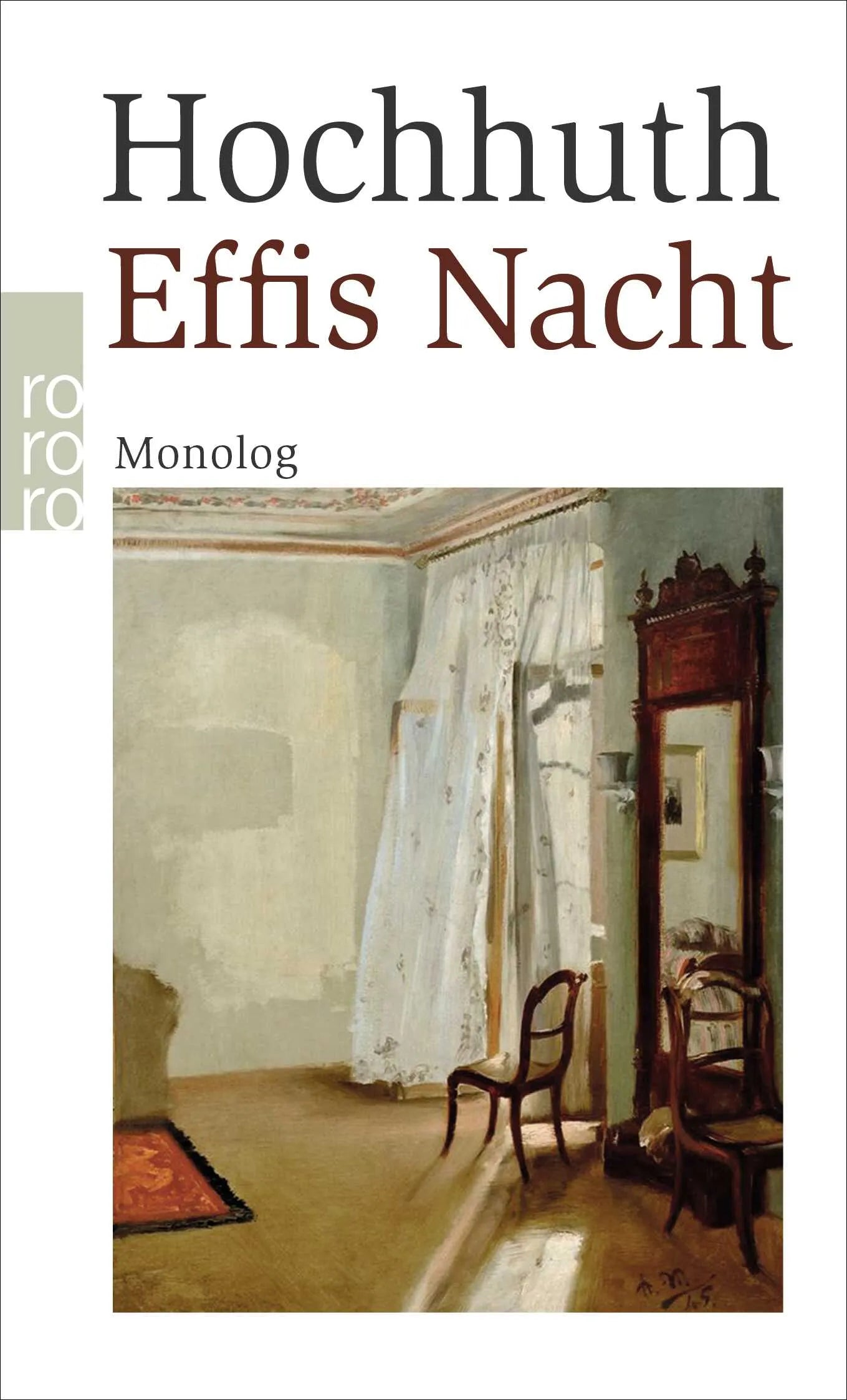Buchcover von 'Effis Nacht' - Taschenbuch von Rolf Hochhuth