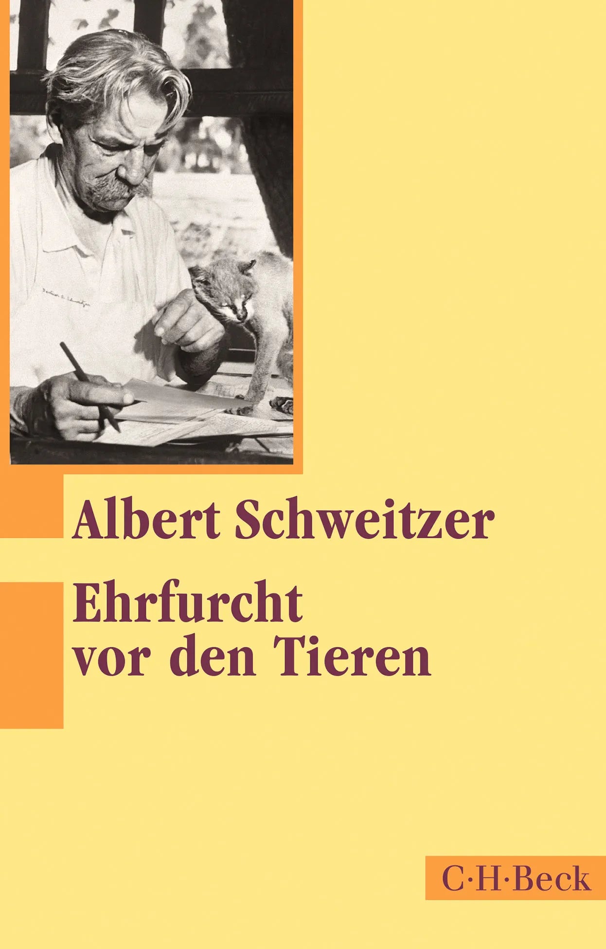 Buchcover von 'Ehrfurcht vor den Tieren' - Taschenbuch von Albert Schweitzer