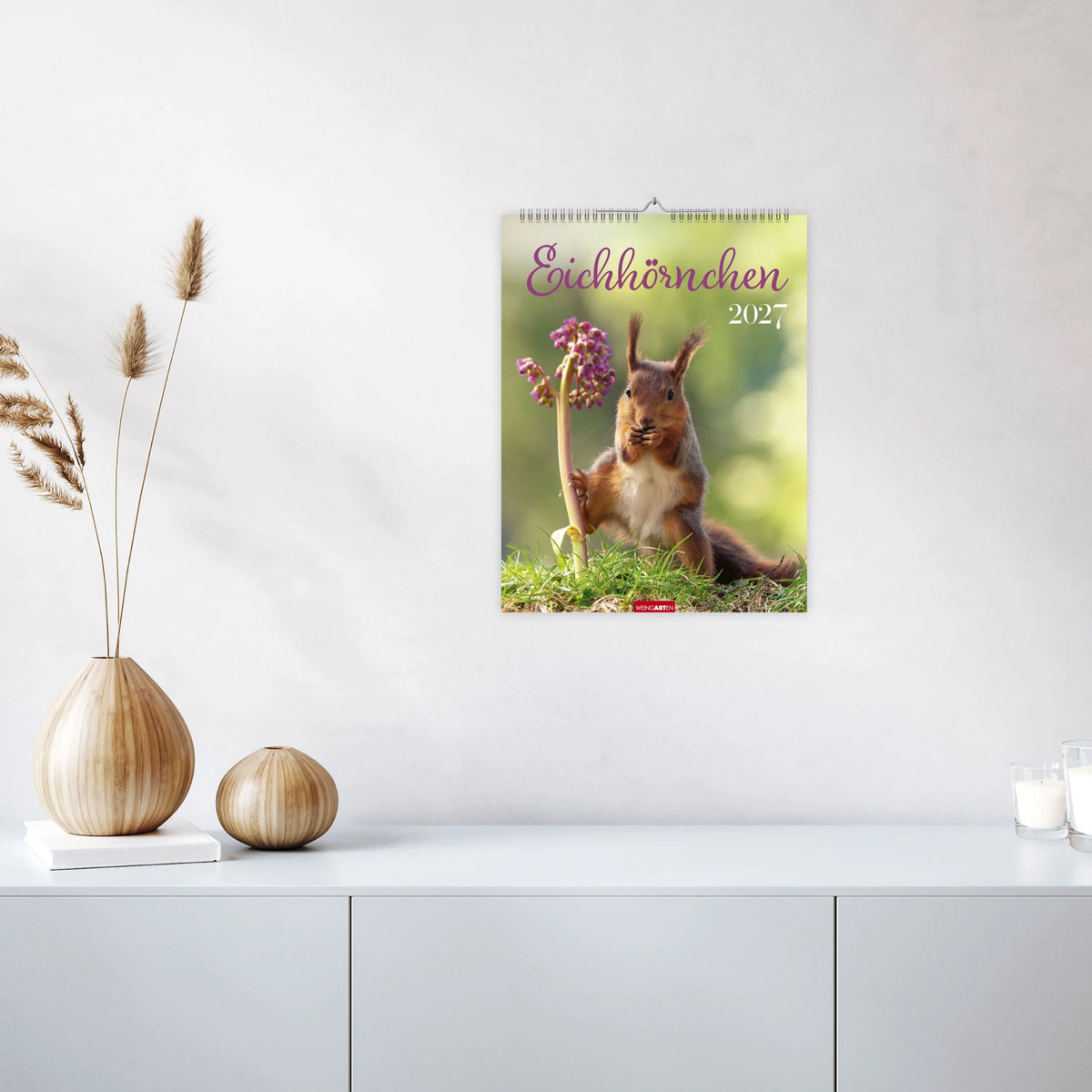 Eichhörnchen Kalender 2027 – Ansicht