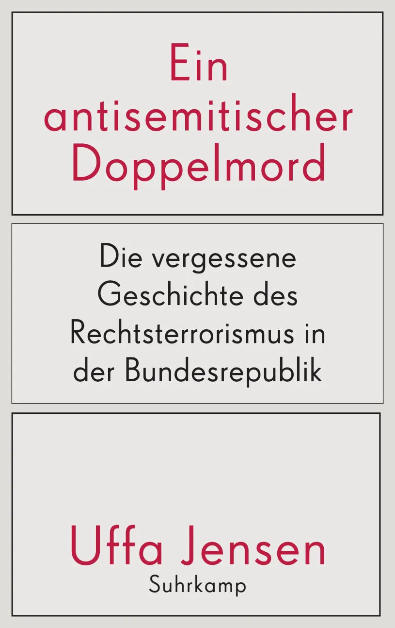Buchcover von 'Ein antisemitischer Doppelmord' - Gebundene Ausgabe von Uffa Jensen