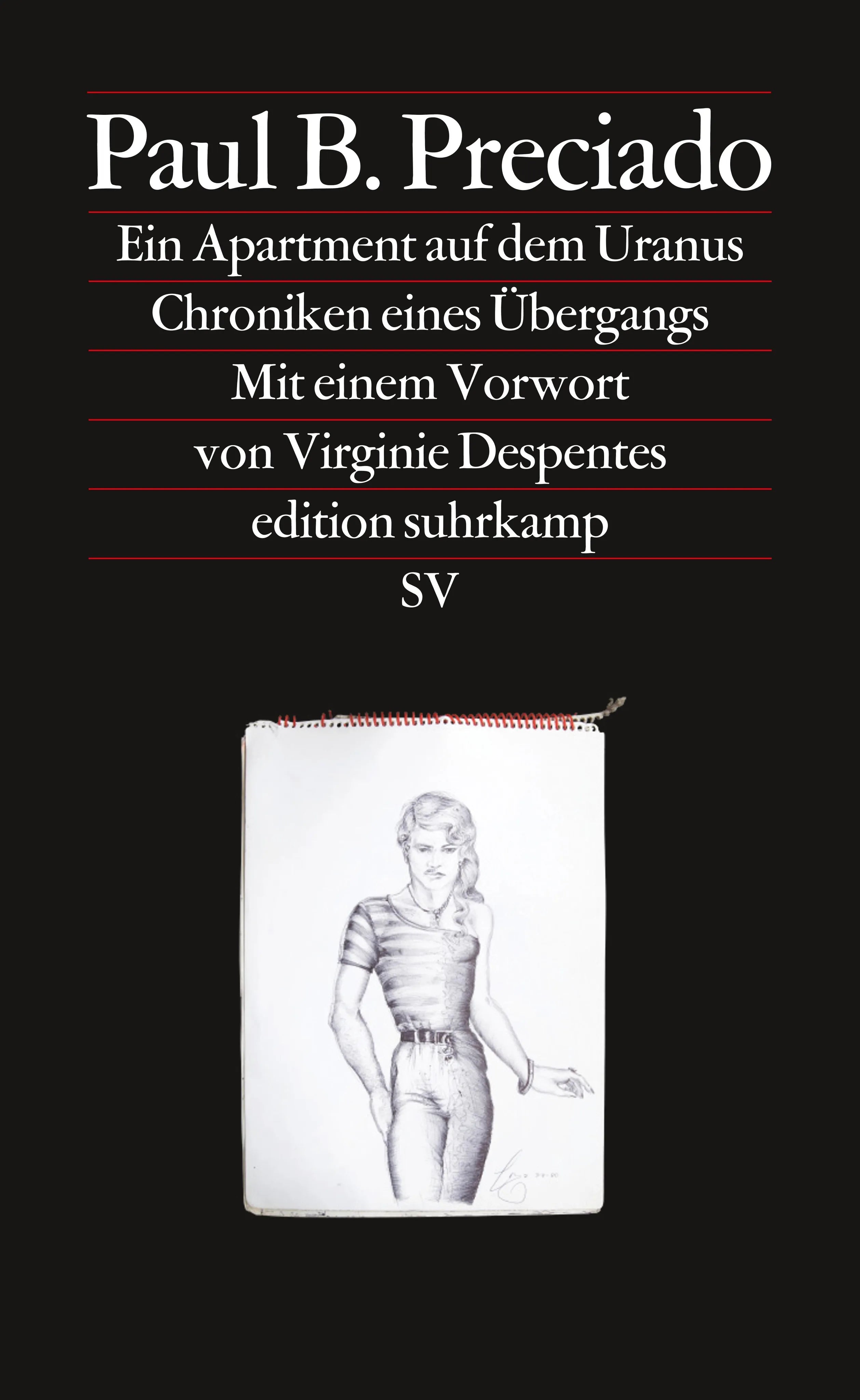 Buchcover von 'Ein Apartment auf dem Uranus' - Paperback von Paul B. Preciado