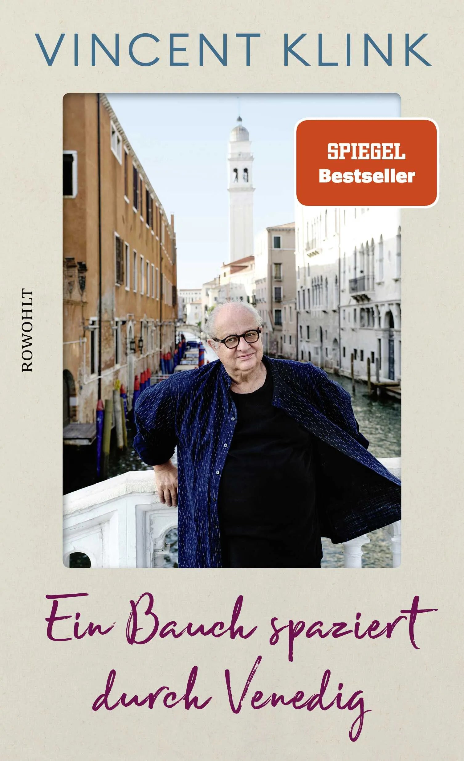 Buchcover von 'Ein Bauch spaziert durch Venedig' - Gebundene Ausgabe von Vincent Klink