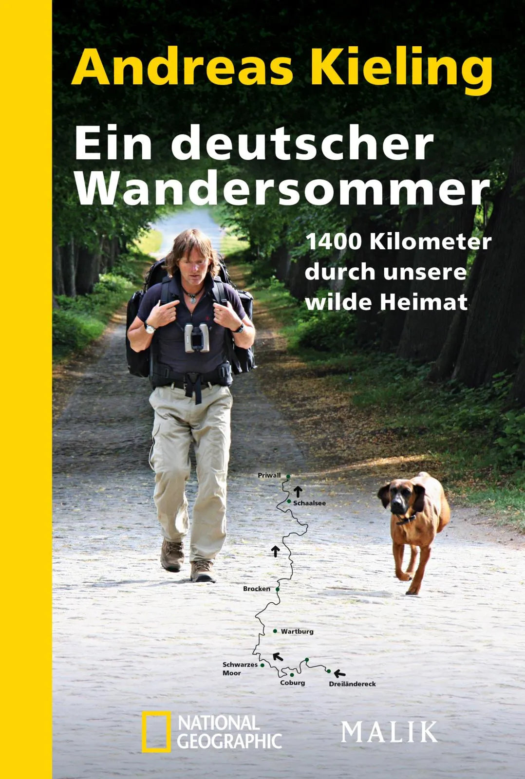 Buchcover von 'Ein deutscher Wandersommer' - Taschenbuch von Andreas Kieling
