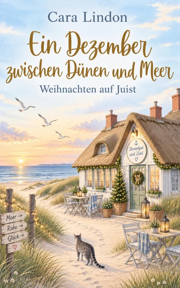 Cover: Ein Dezember zwischen Dünen und Meer (E-Book) von Cara Lindon