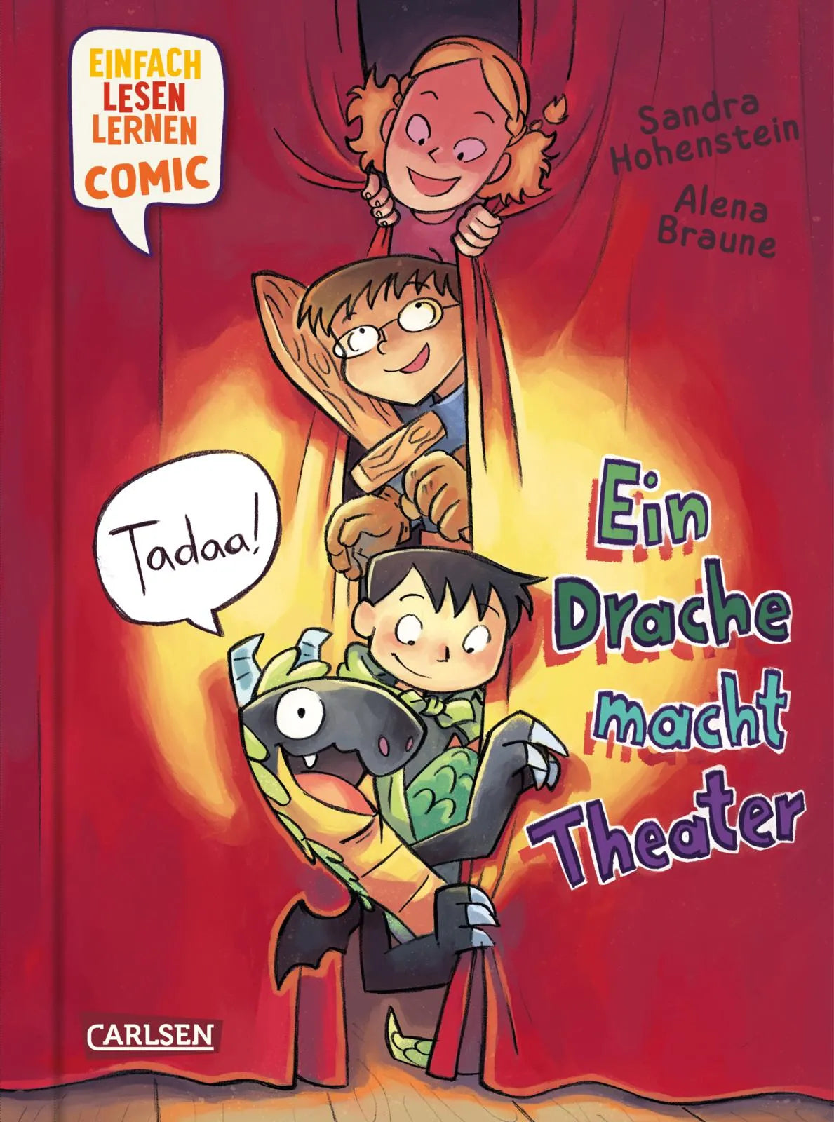 Cover: Ein Drache macht Theater (Hardcover) von Sandra Hohenstein