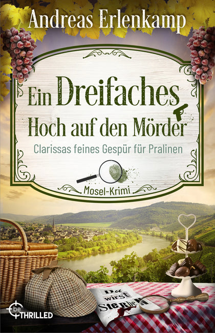 Buchcover von 'Ein dreifaches Hoch auf den Mörder' - Taschenbuch von Andreas Erlenkamp