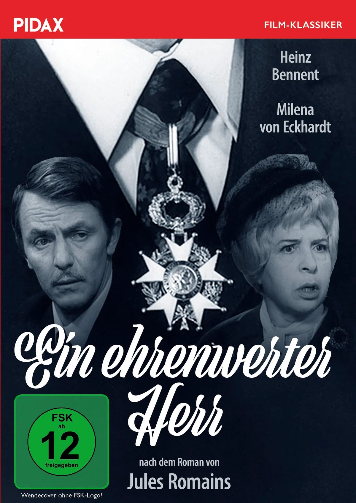 DVD-Cover: Ein ehrenwerter Herr. Regie: Wolfgang Liebeneiner