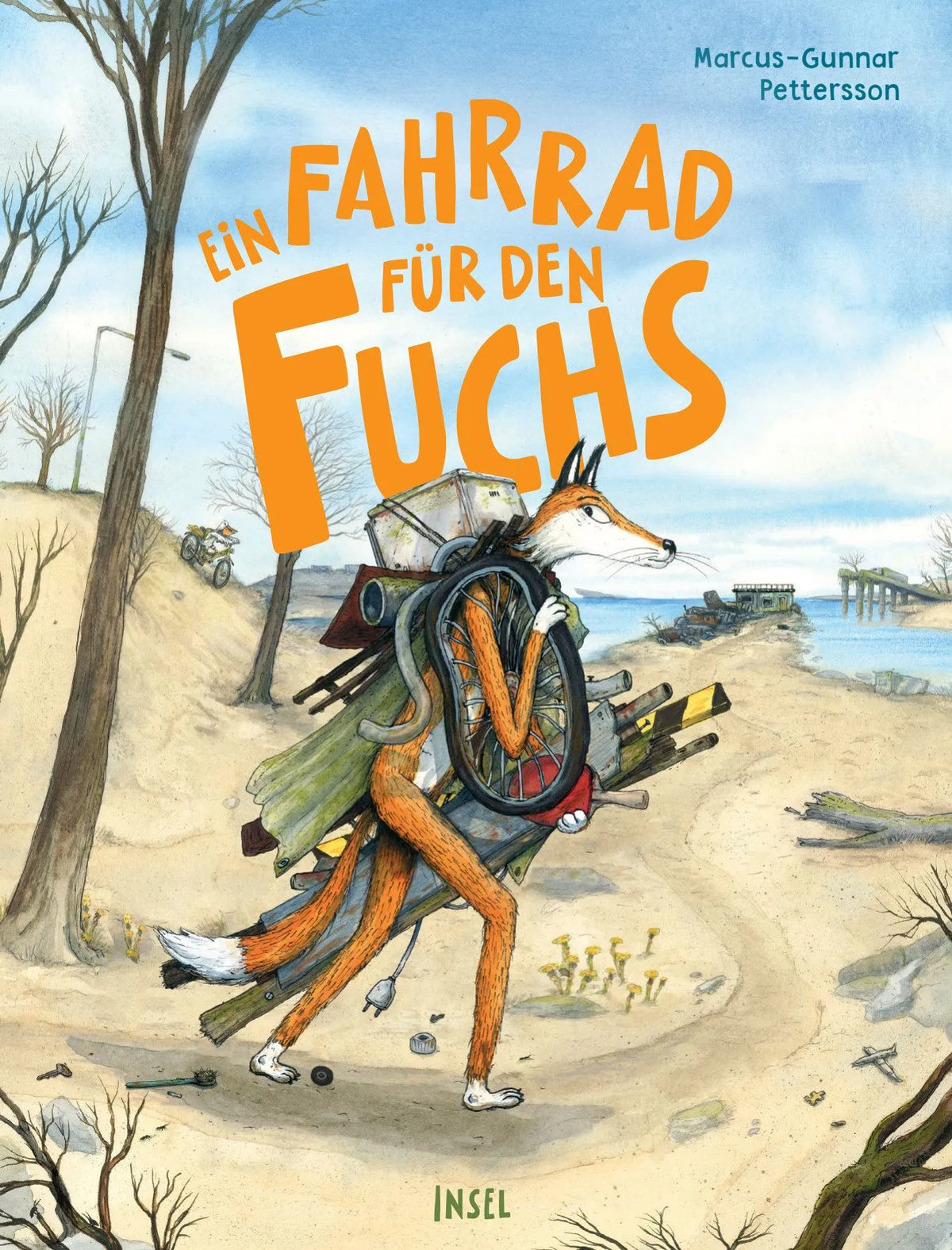 Cover: Ein Fahrrad für den Fuchs (Hardcover) von Marcus-Gunnar Pettersson