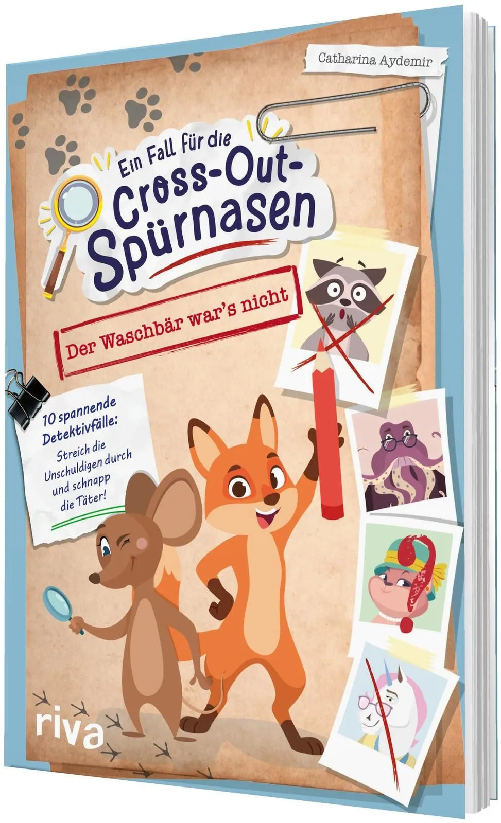Detailansicht: Ein Fall für die Cross-Out-Spürnasen: Der Waschbär war’s nicht (Taschenbuch)