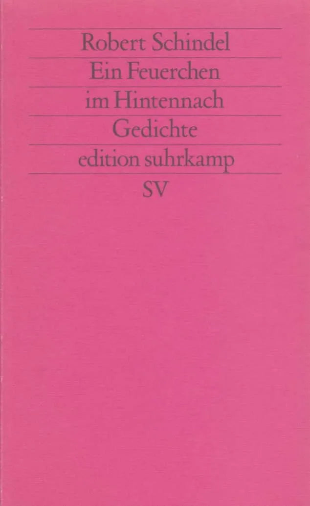 Buchcover von 'Ein Feuerchen im Hintennach' - Taschenbuch von Robert Schindel