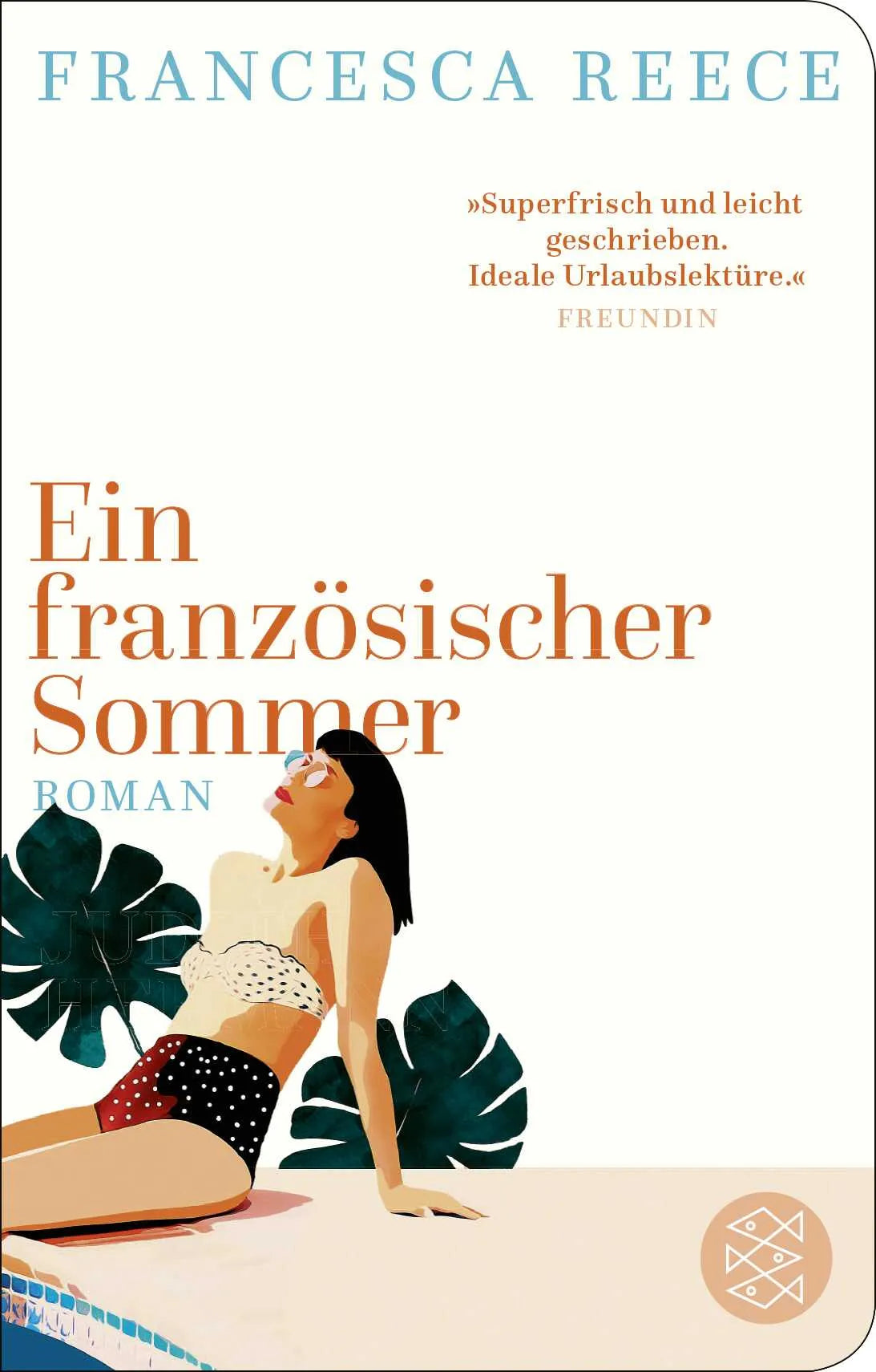 Buchcover von 'Ein französischer Sommer' - Gebundene Ausgabe von Francesca Reece