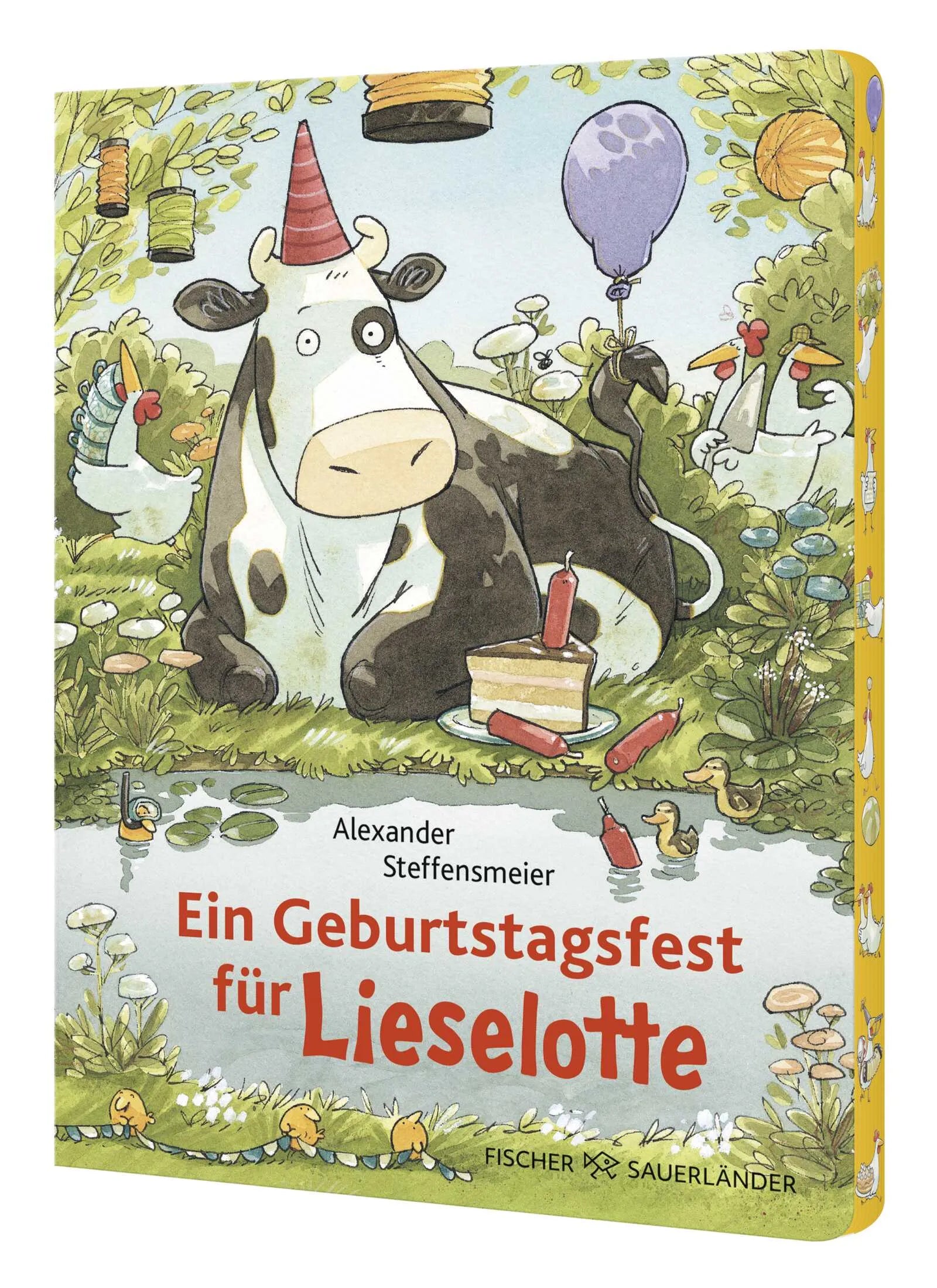 Cover: Ein Geburtstagsfest für Lieselotte (Hardcover) von Alexander Steffensmeier