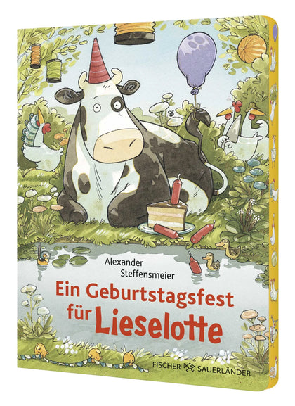 Cover: Ein Geburtstagsfest für Lieselotte (Hardcover) von Alexander Steffensmeier