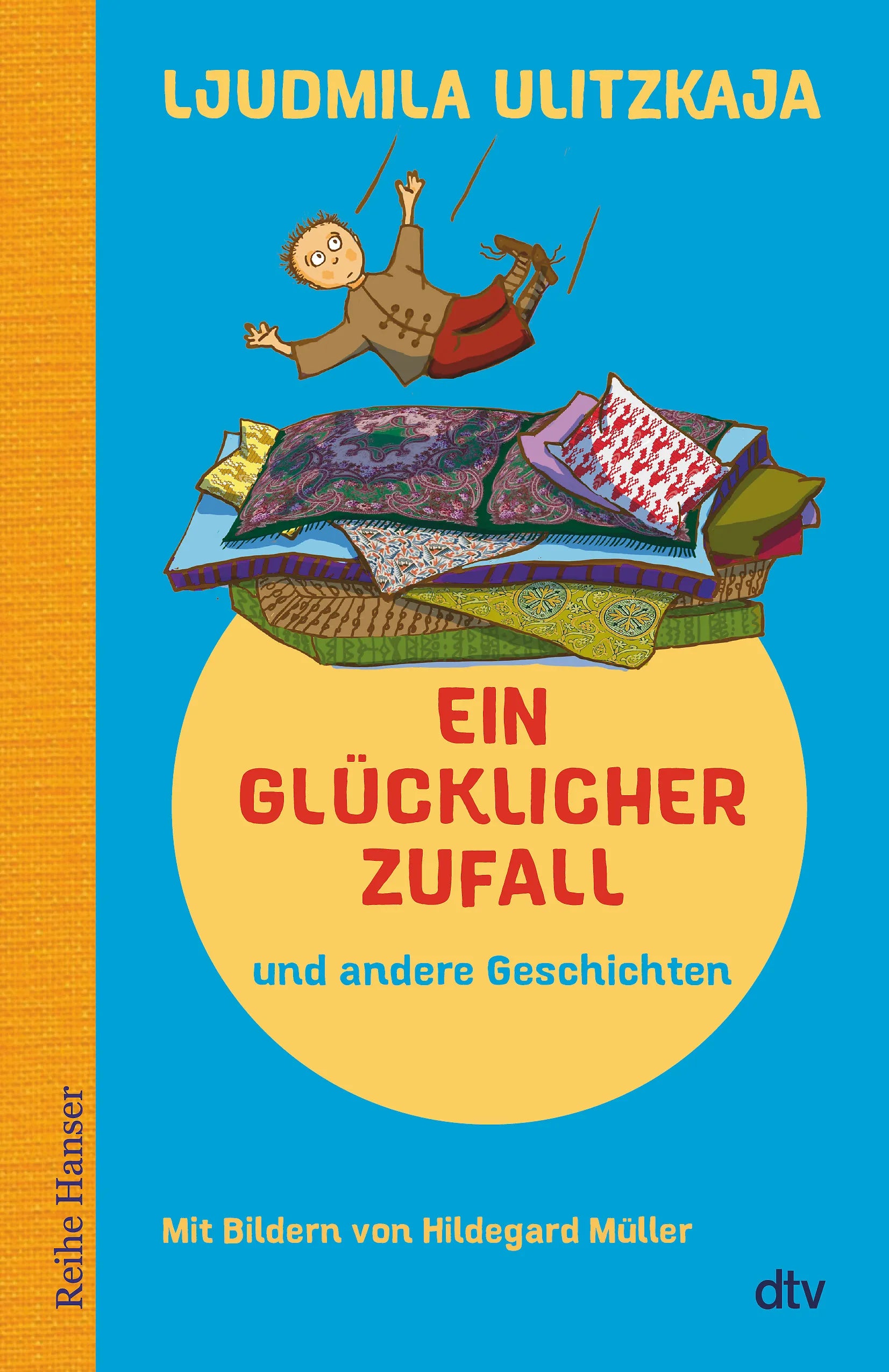 Buchcover von 'Ein glücklicher Zufall und andere Geschichten' - Gebundene Ausgabe von Ljudmila Ulitzkaja