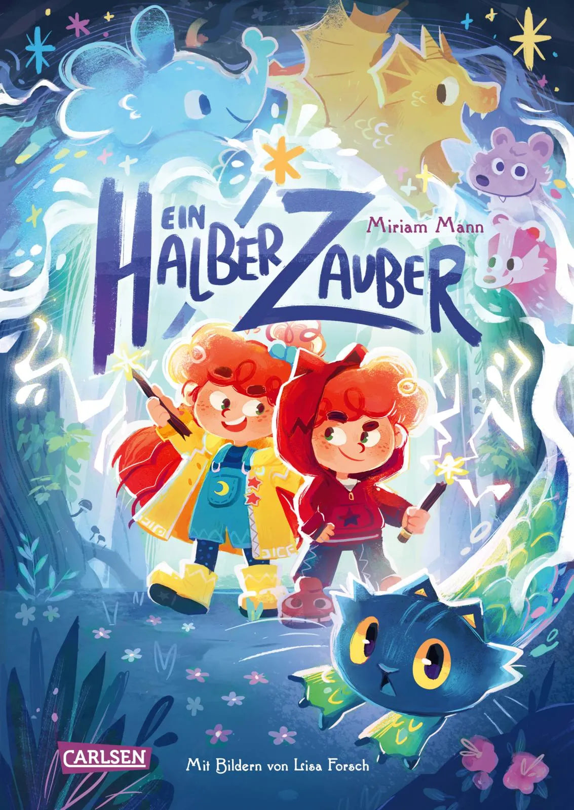 Buchcover von 'Ein halber Zauber' - Gebundene Ausgabe von Miriam Mann