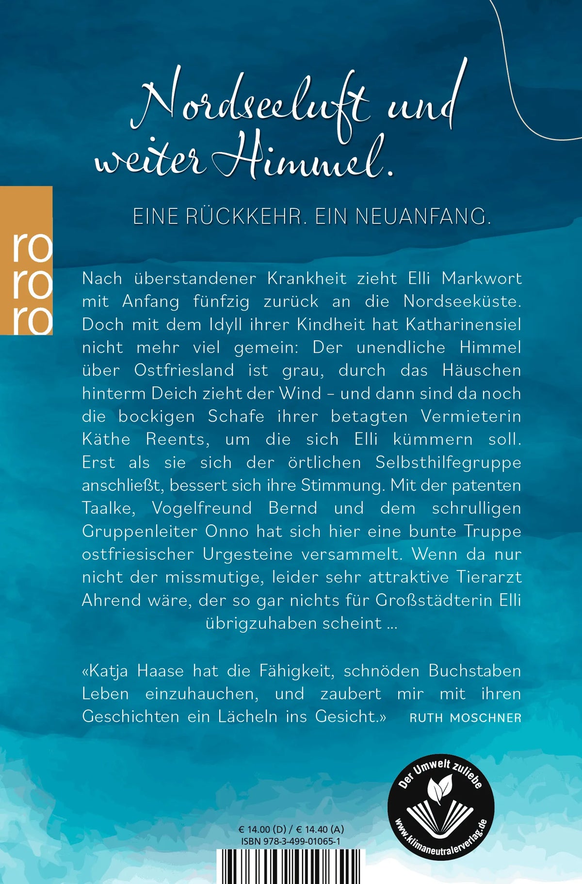 Rückseite: Ein Jahr hinterm Deich (Taschenbuch)