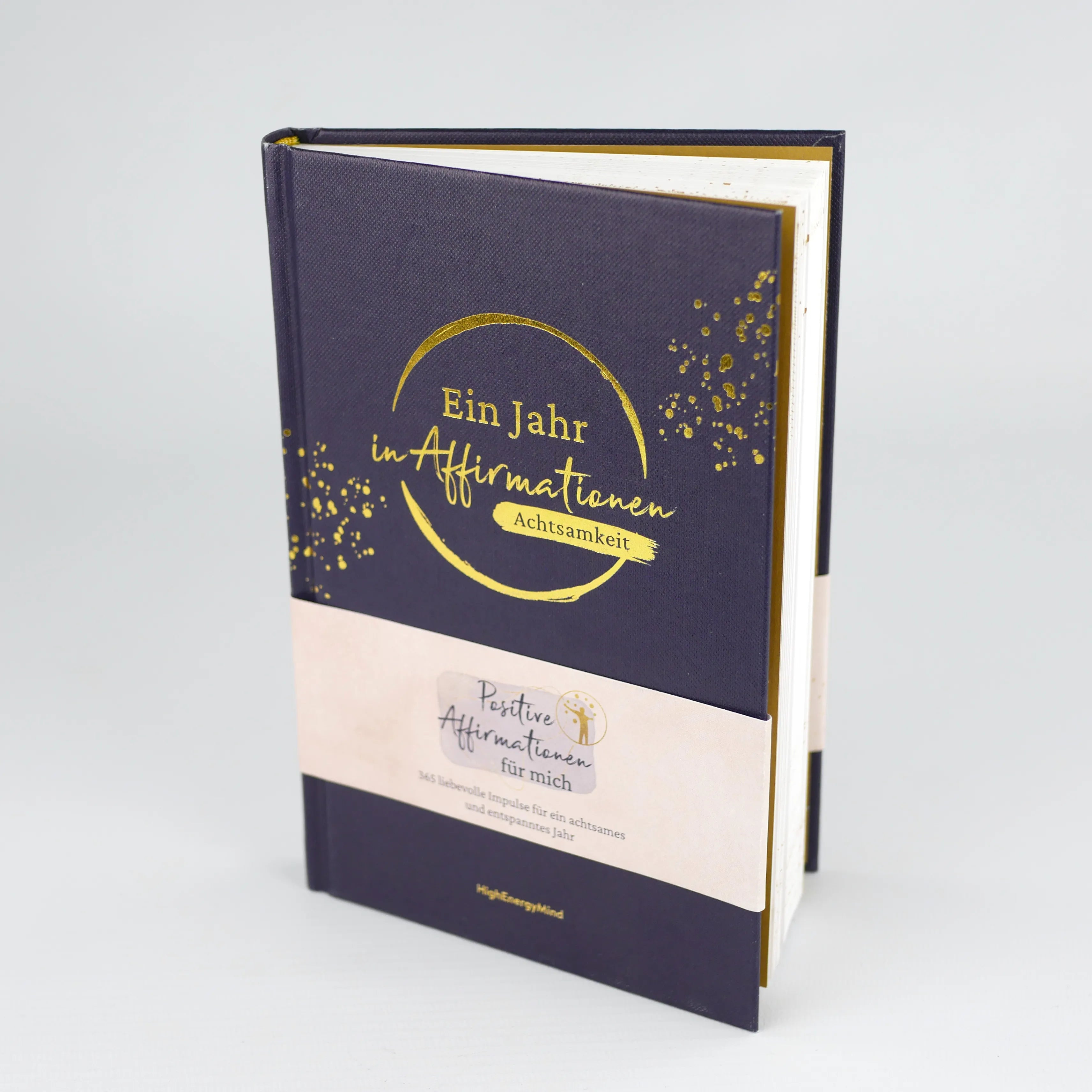 Innenansicht von 'Ein Jahr in Affirmationen – Achtsamkeit' - Gebundene Ausgabe
