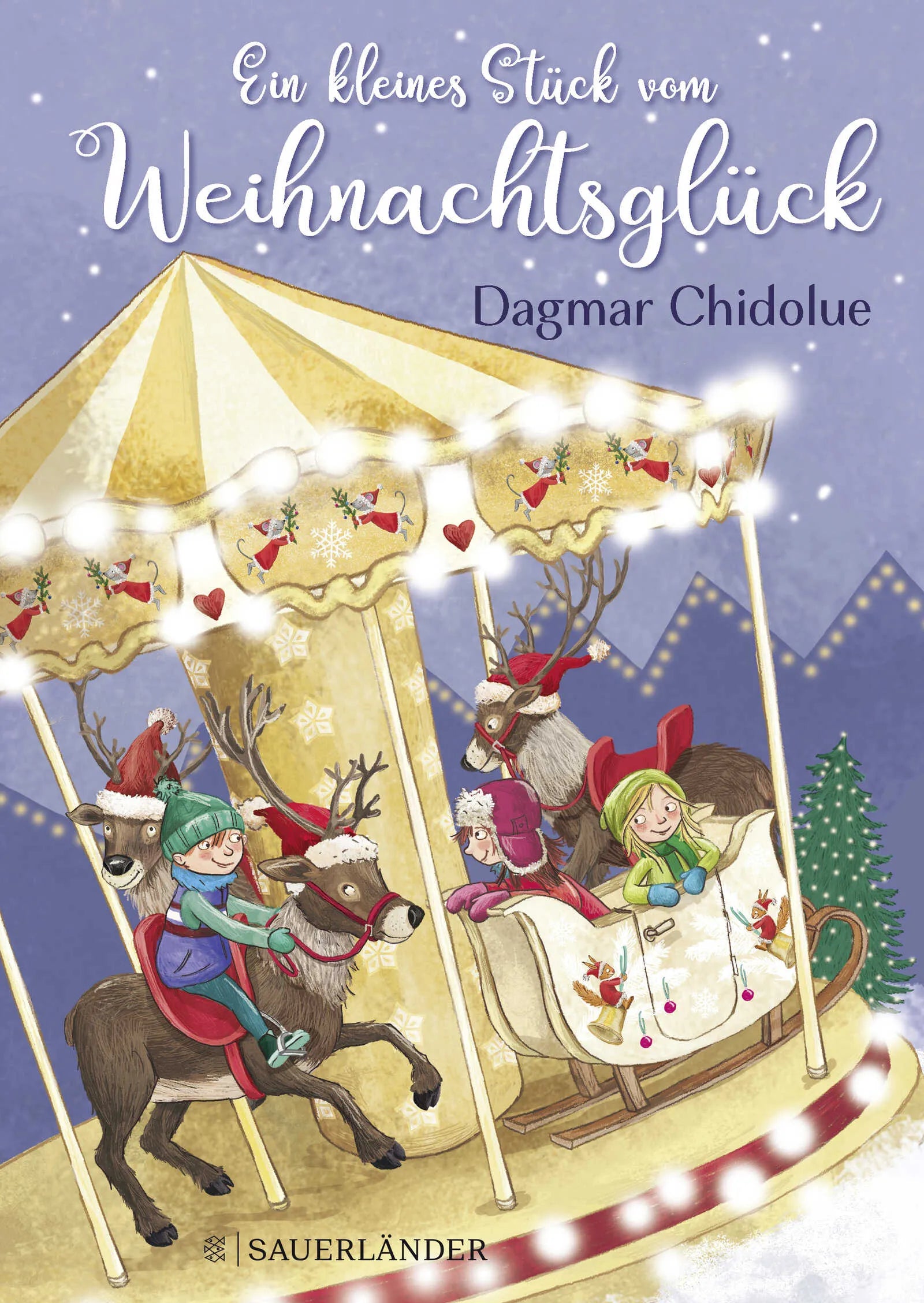 Buchcover von 'Ein kleines Stück vom Weihnachtsglück' - Gebundene Ausgabe von Dagmar Chidolue