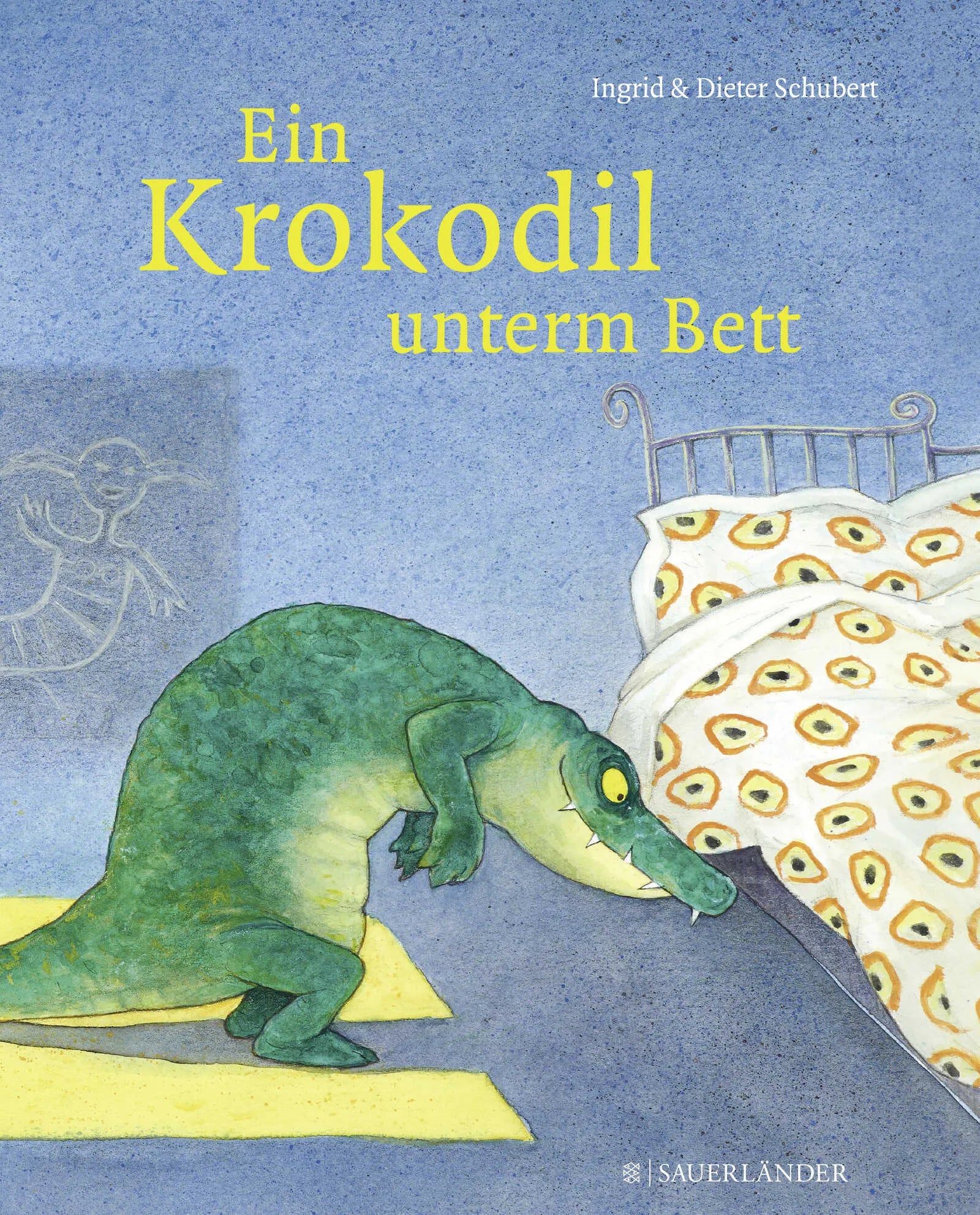 Buchcover von 'Ein Krokodil unterm Bett' - Gebundene Ausgabe von Ingrid Schubert