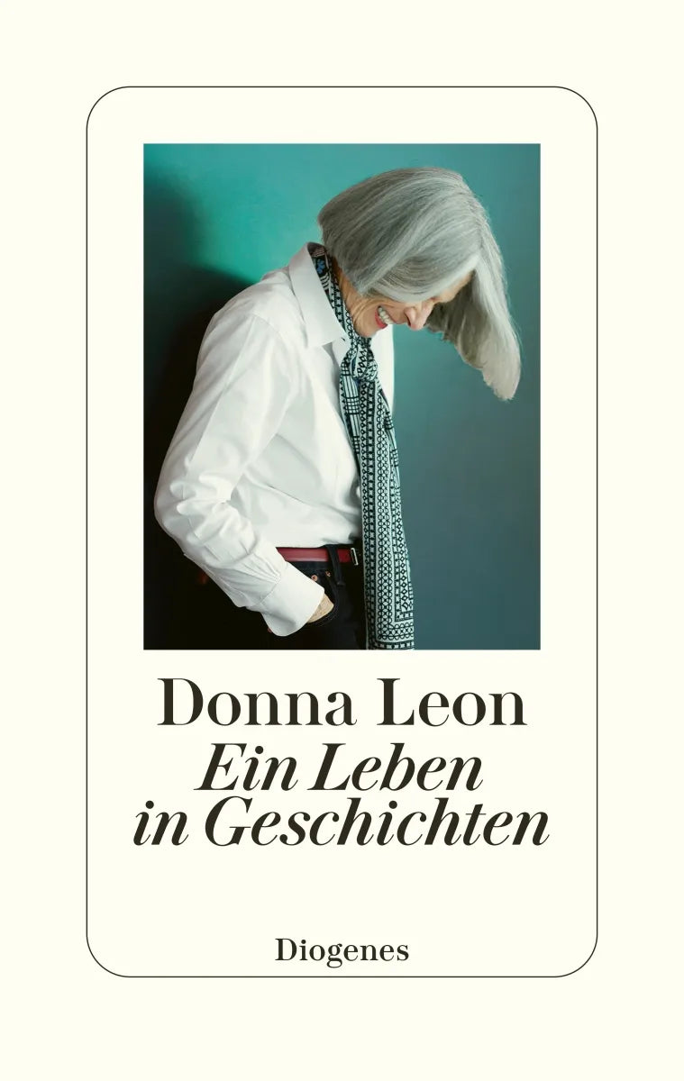Buchcover von 'Ein Leben in Geschichten' - Gebundene Ausgabe von Donna Leon