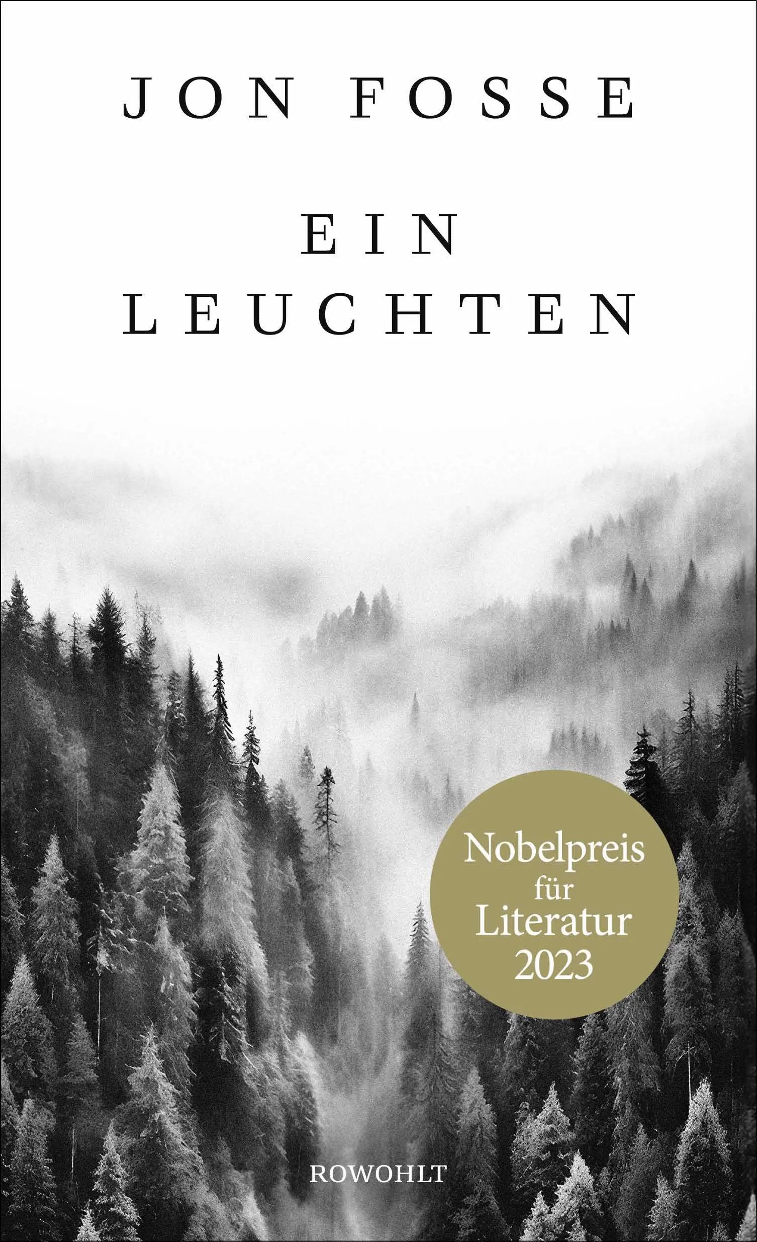 Buchcover von 'Ein Leuchten' - Gebundene Ausgabe von Jon Fosse