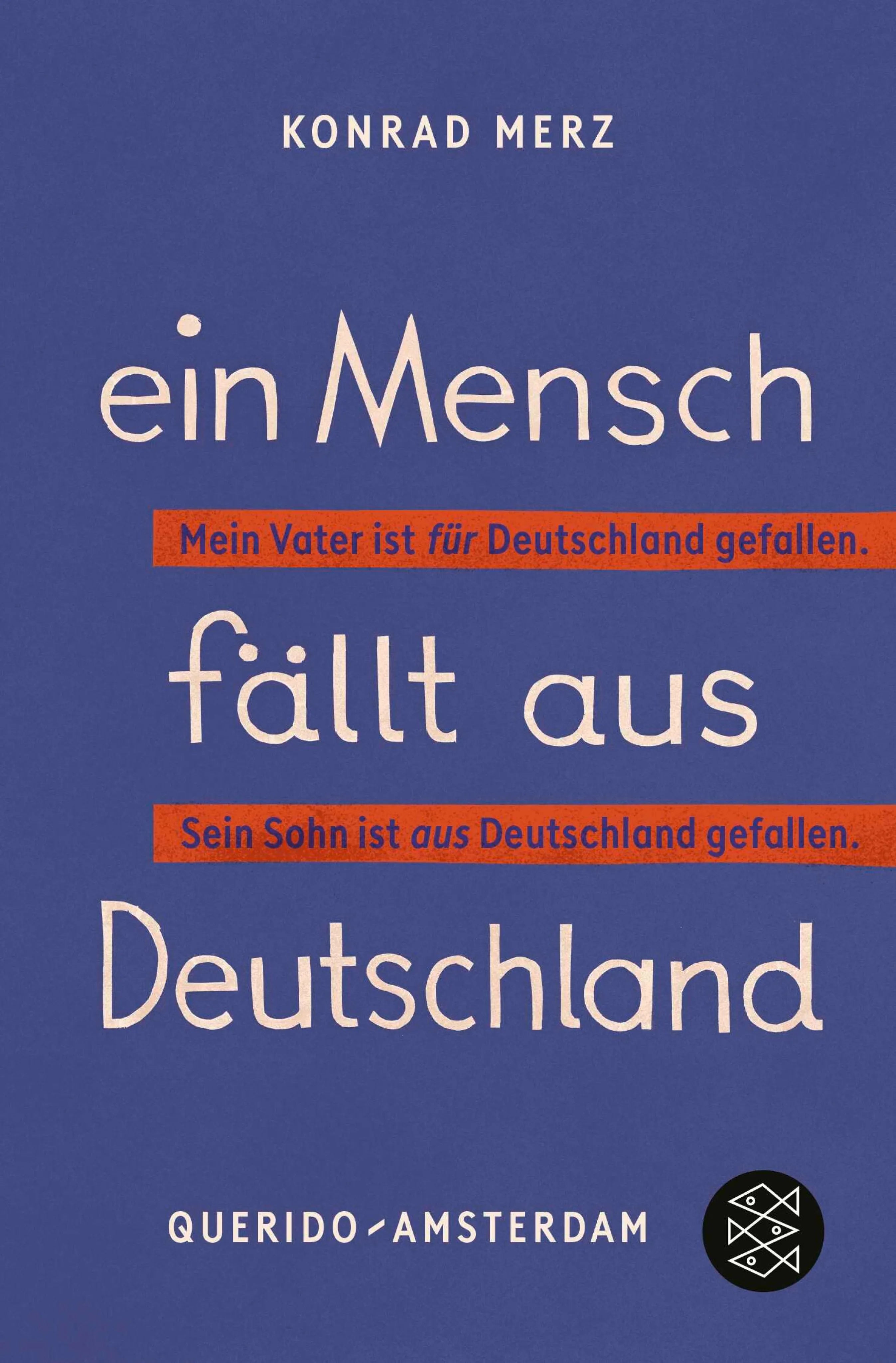 Cover: Ein Mensch fällt aus Deutschland (E-Book) von Konrad Merz