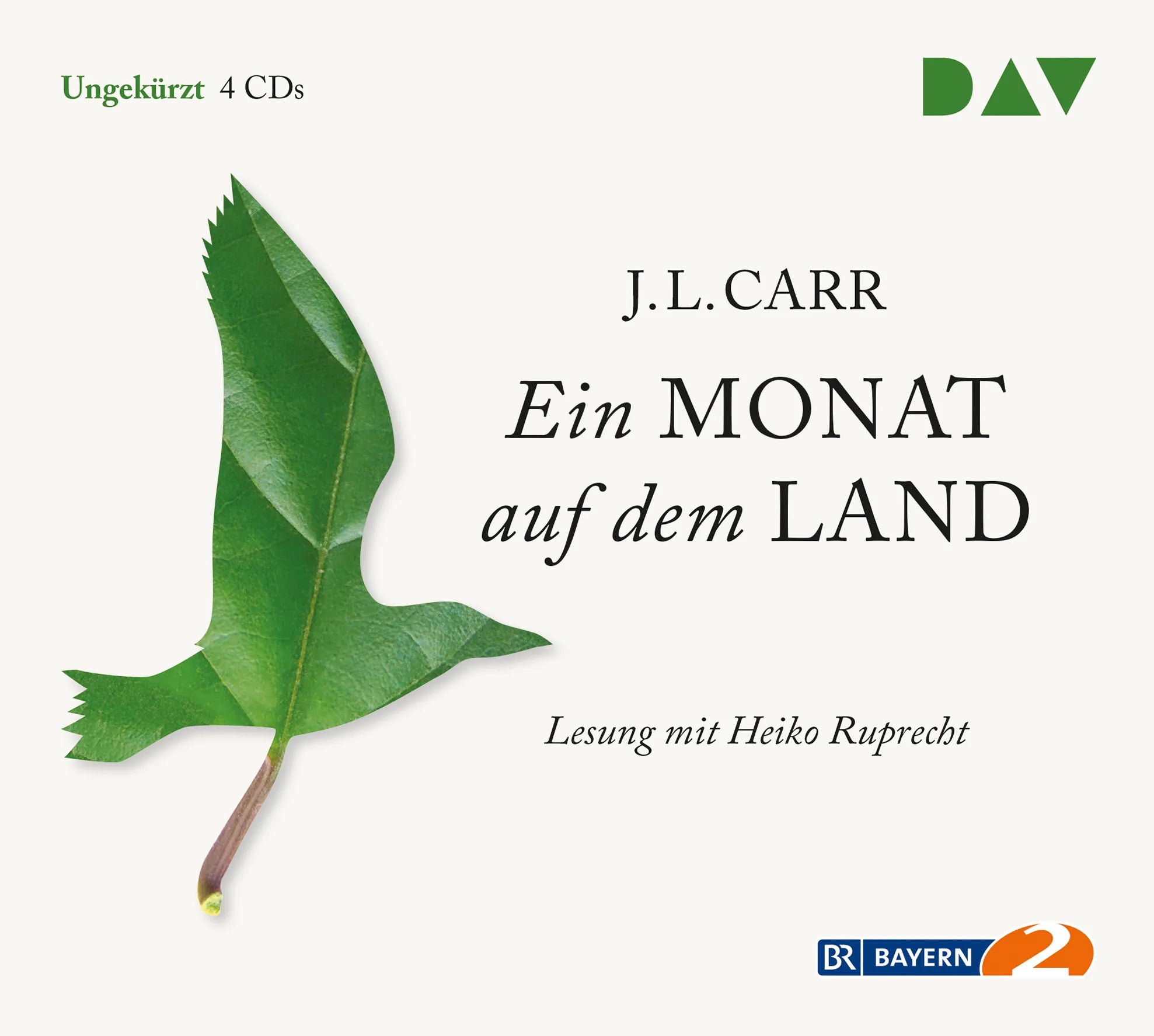 Buchcover von 'Ein Monat auf dem Land' - Hörbuch (CD) von J. L. Carr