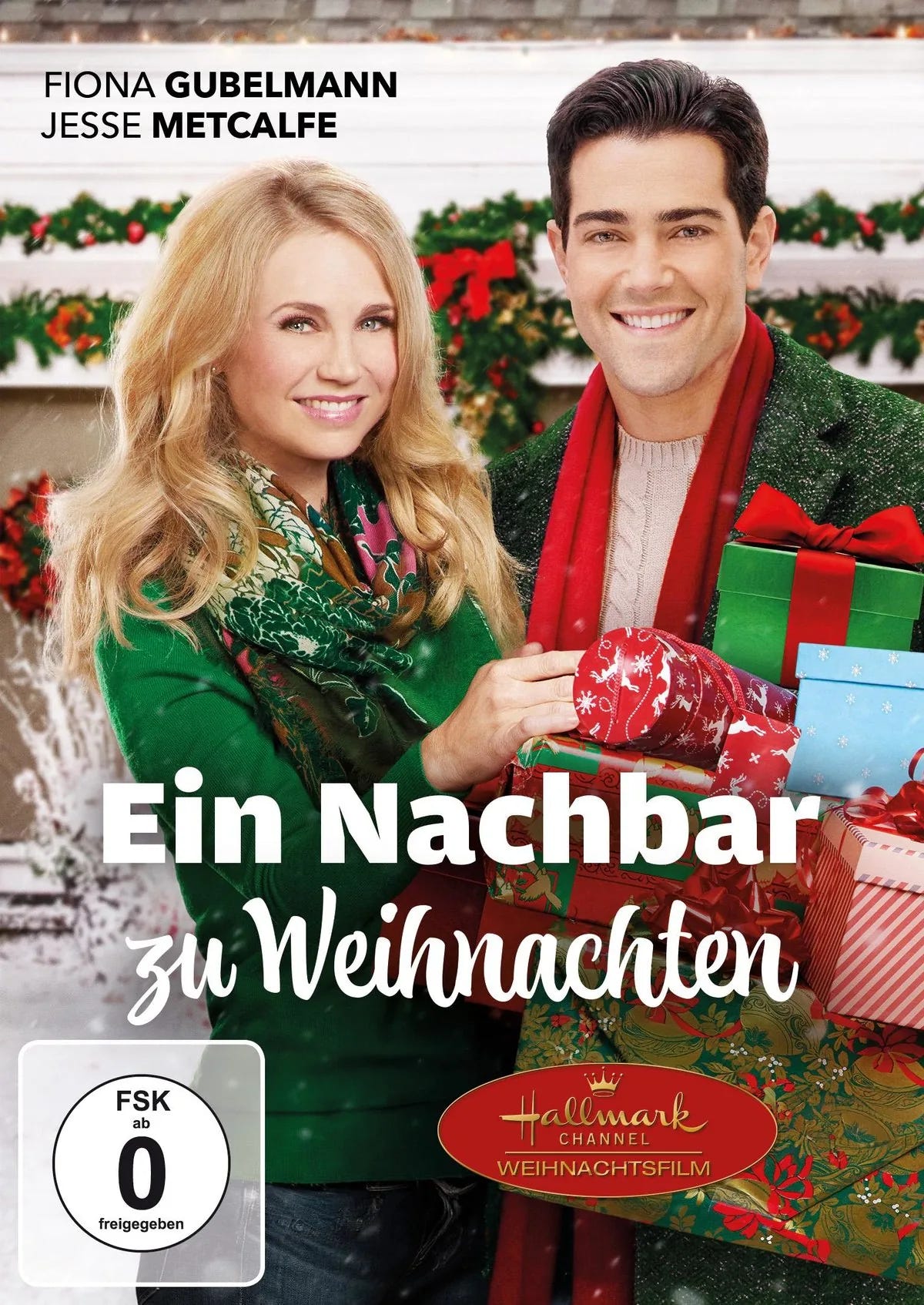 DVD-Cover: Ein Nachbar zu Weihnachten. Regie: Jonathan Wright