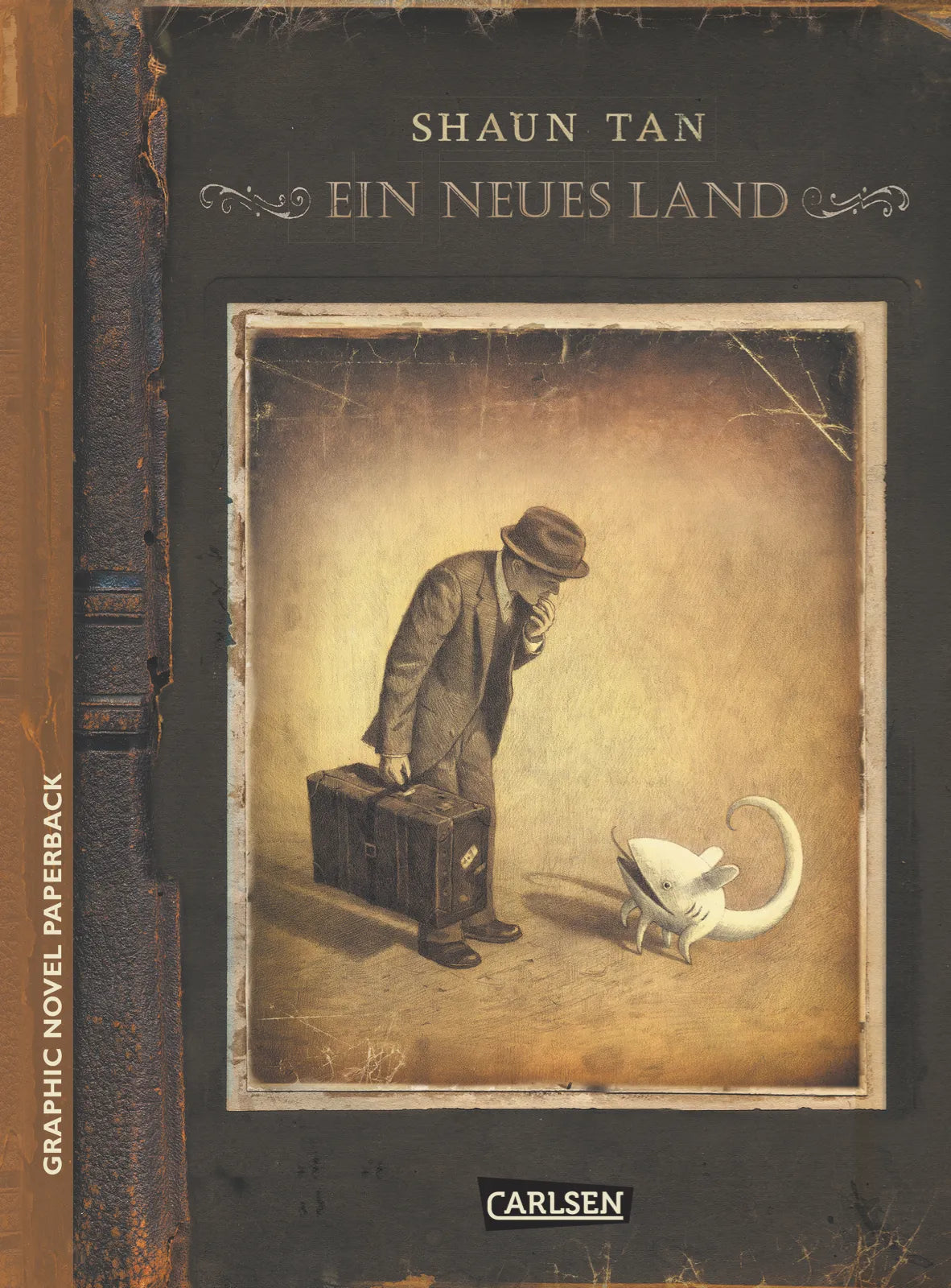 Buchcover von 'Ein neues Land' - Taschenbuch von Shaun Tan