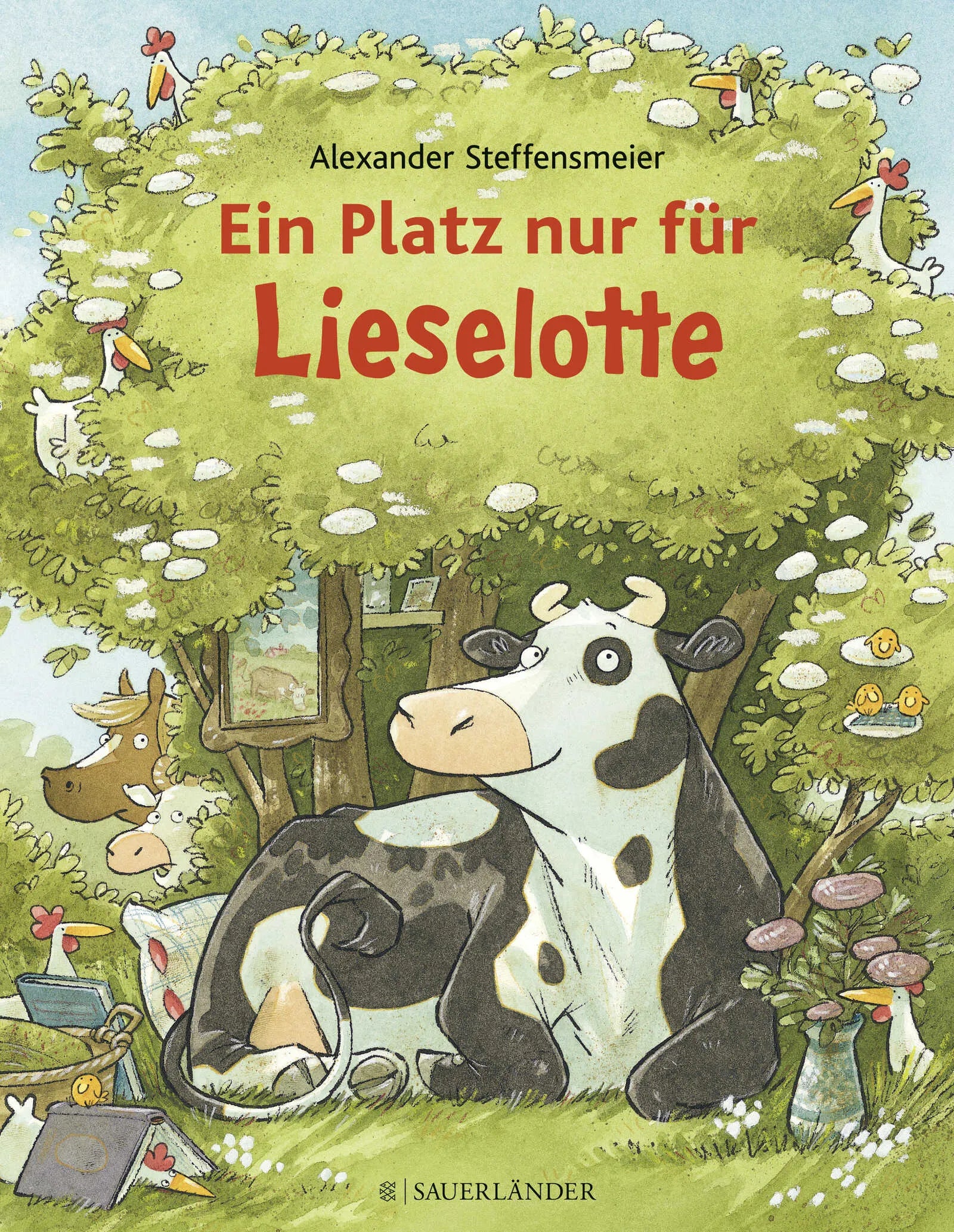 Buchcover von 'Ein Platz nur für Lieselotte' - Gebundene Ausgabe von Alexander Steffensmeier