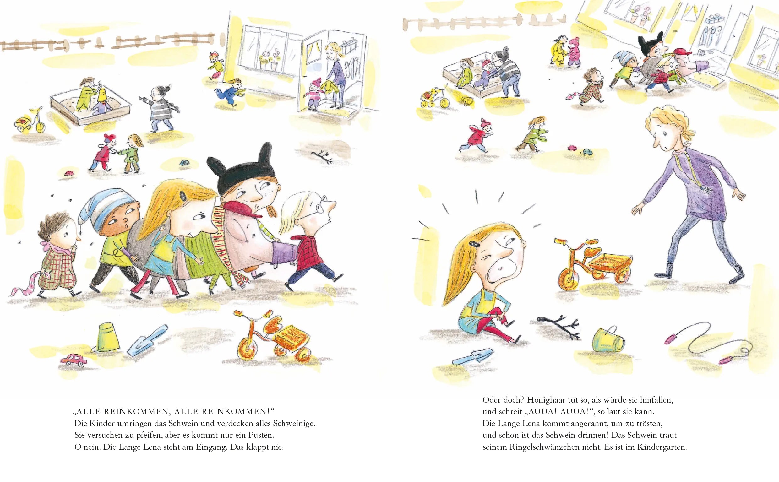 Johanna Thydell - Ein Schwein im Kindergarten