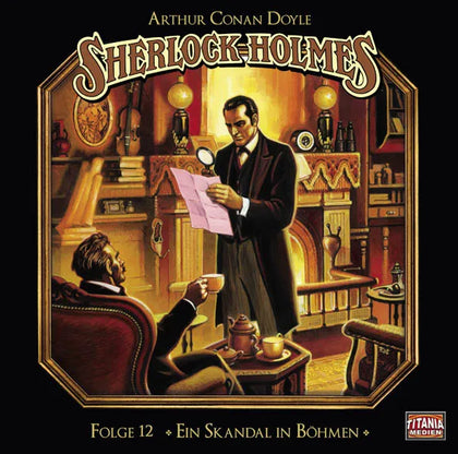 Buchcover von 'Ein Skandal in Böhmen' - Hörbuch (CD) von Sir Arthur Conan Doyle