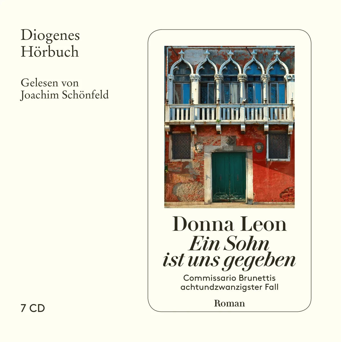 Buchcover von 'Ein Sohn ist uns gegeben' - Hörbuch (CD) von Donna Leon