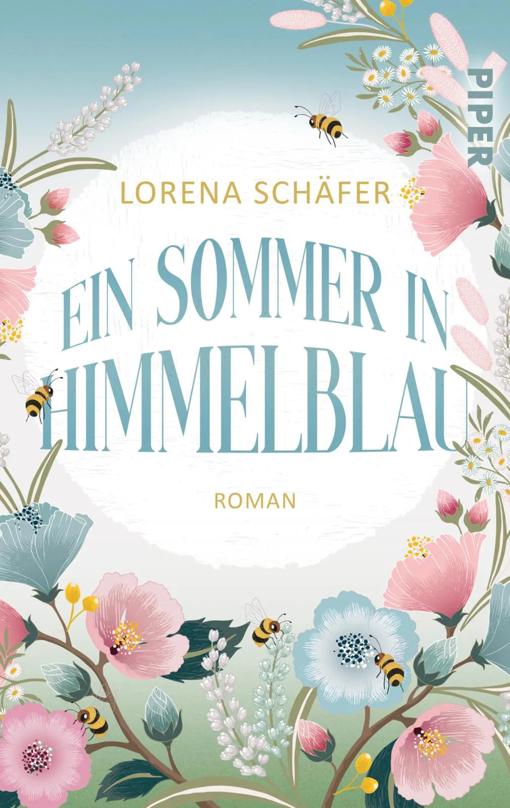 Buchcover von 'Ein Sommer in Himmelblau' - Taschenbuch von Lorena Schäfer
