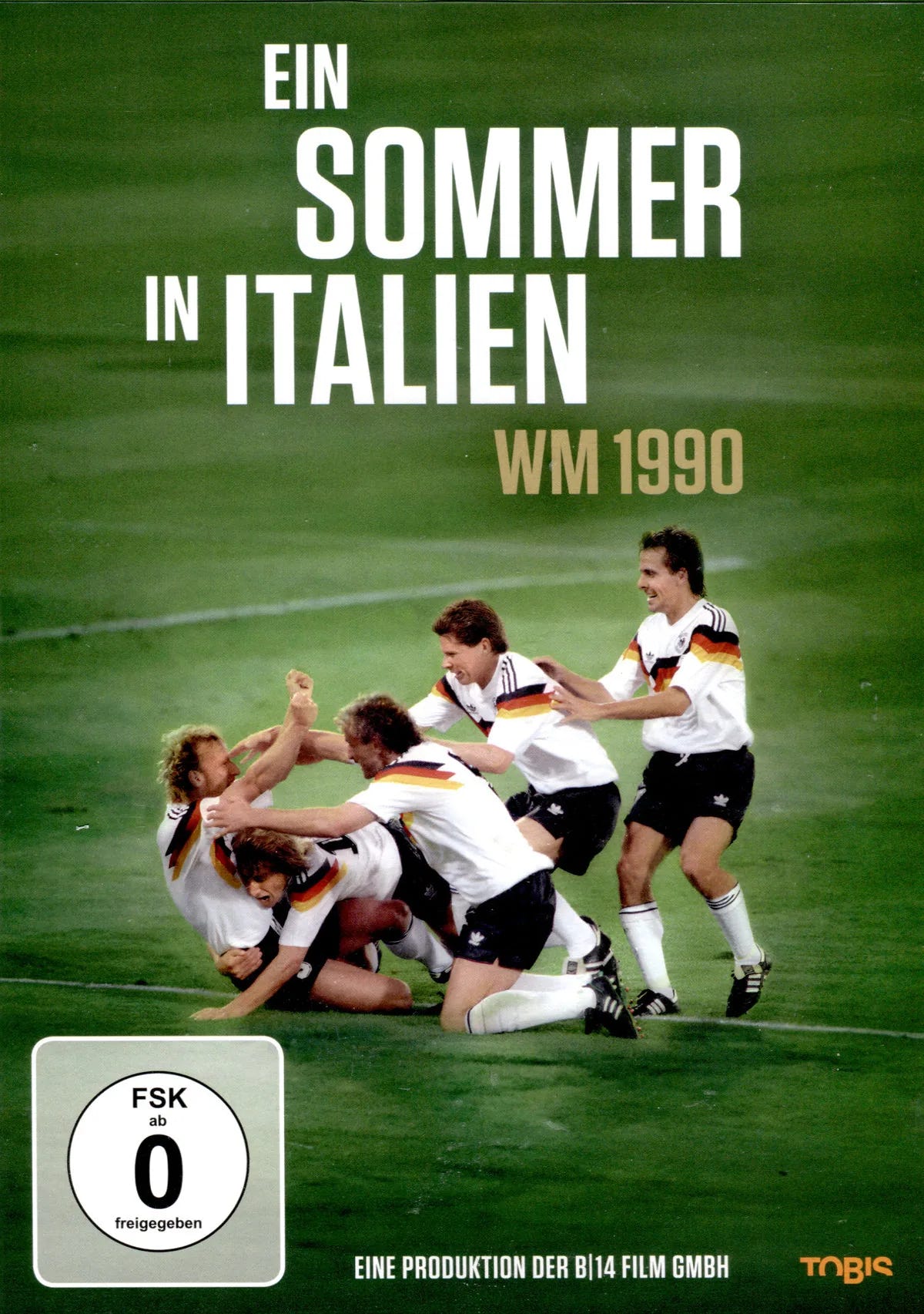 DVD-Cover: Ein Sommer in Italien - WM 1990. Regie: Vanessa Nöcker