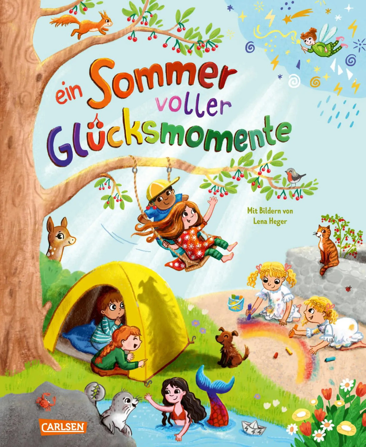Cover: Ein Sommer voller Glücksmomente (Hardcover) von Uli Leistenschneider